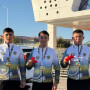 Түркістанда бір ауданнан шыққан әлем чемпиондарына көлік сыйға берілді (ВИДЕО)