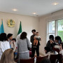 Димаш Құдайберген Мексикада бүлдіршінің тұсауын кесті