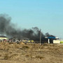 Атырау облысында жанармай таситын көлік өртенді