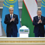 Қазақстан мен Өзбекстан президенттері бірлескен жобаларды іске қосу рәсіміне қатысты