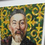 Астаналық бүлдіршіндер түймеден Абай Құнанбайұлының портретін жасап шықты