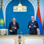 Қасым-Жомарт Тоқаев пен Никол Пашинян келіссөз қорытындысы бойынша Бірлескен мәлімдеме қабылдады