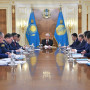 Президент әскери және құқықтық тәртіп мәселелері бойынша кеңес өткізді