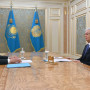Мемлекет басшысы Бақытжан Сағынтаевты қабылдады
