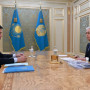 Президент Алматы қаласының әкімін қабылдады