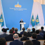 Президент Конституцияны қабылдауға арналған салтанатты жиынға қатысты