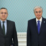 Президент ҰҚШҰ Бас хатшысы Таалатбек Масадыковпен кездесті