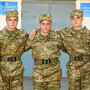 Саптағы бауырлар: бір әскери бөлімде үш ағайынды қызмет етеді