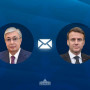 Мемлекет басшысы Франция Президентіне құттықтау жеделхатын жолдады