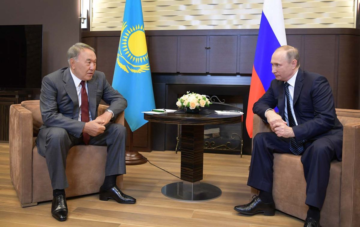 Қазақстан Президенті Н.Назарбаев РФ президенті В.Путинмен кездесті