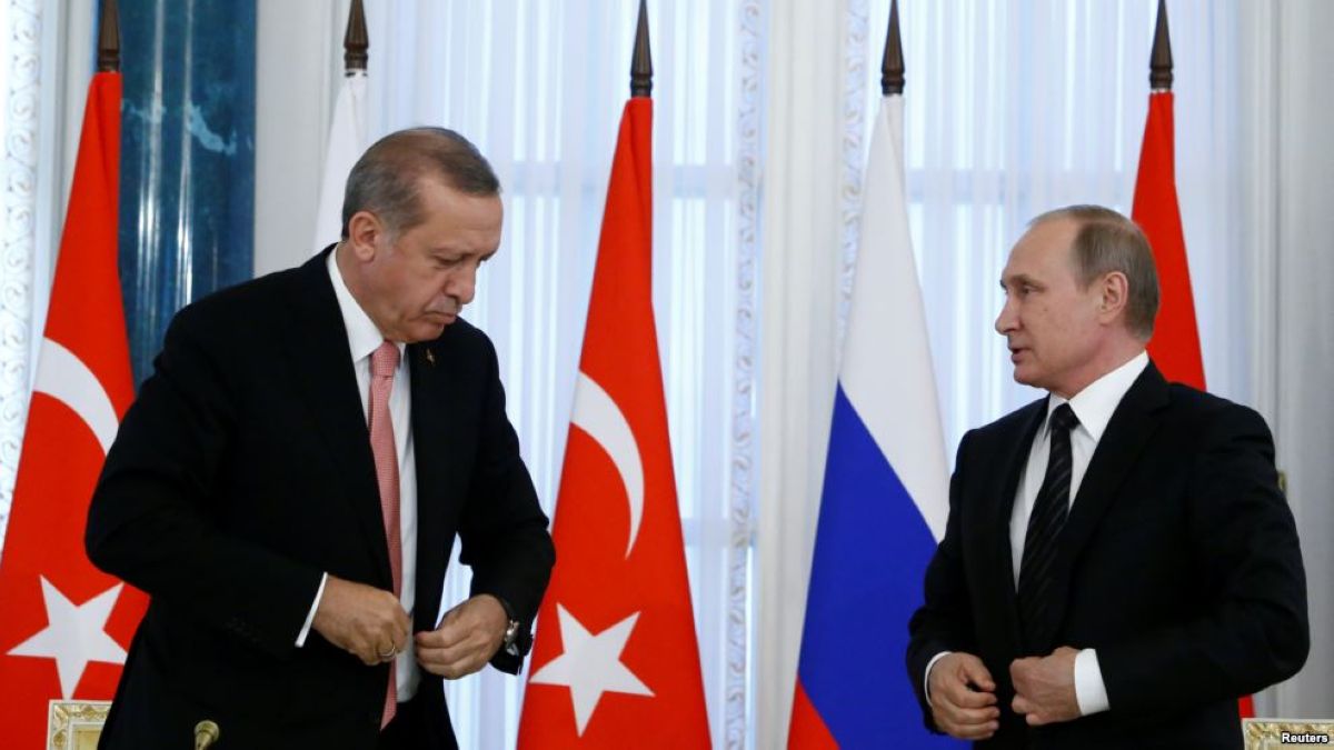 Путин мен Эрдоған екіжақты байланысты қалпына келтірмек