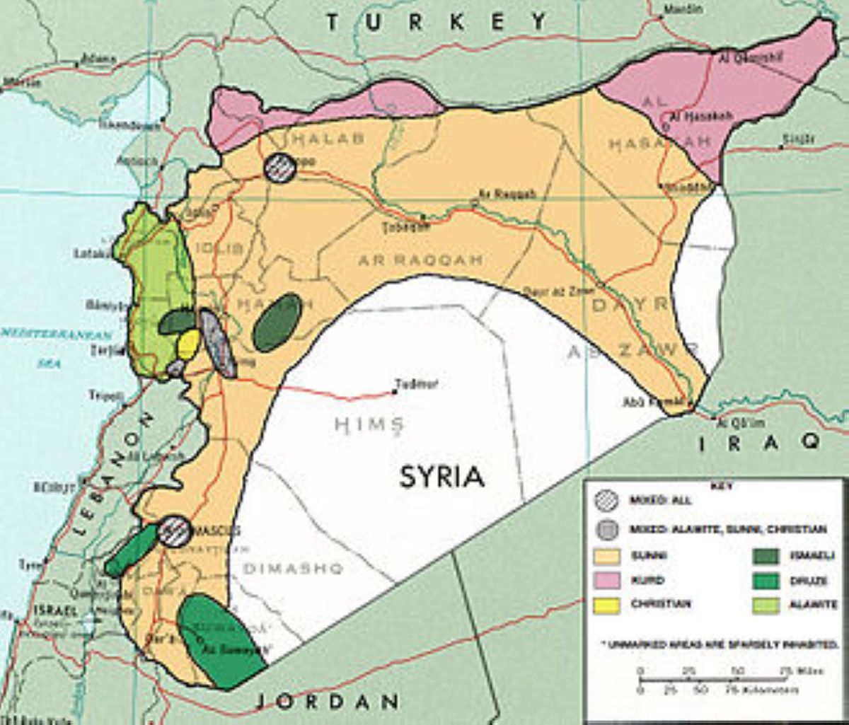 Сирияға байланысты келіссөздерге қатысатындар тізімі