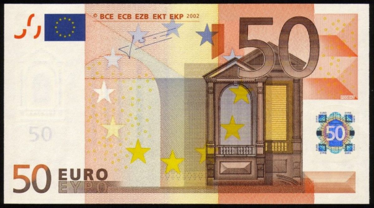 50 еуролық банкнот айналымға шықты