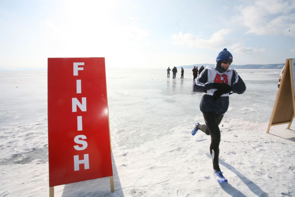 Байкалдағы мұз марафонында мәскеулік шаңғышы көз жұмды