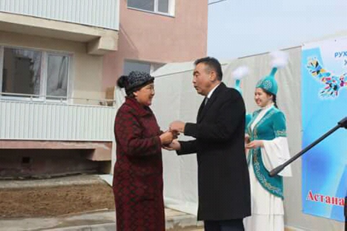 Алматы облысында 80 отбасы баспаналы болды