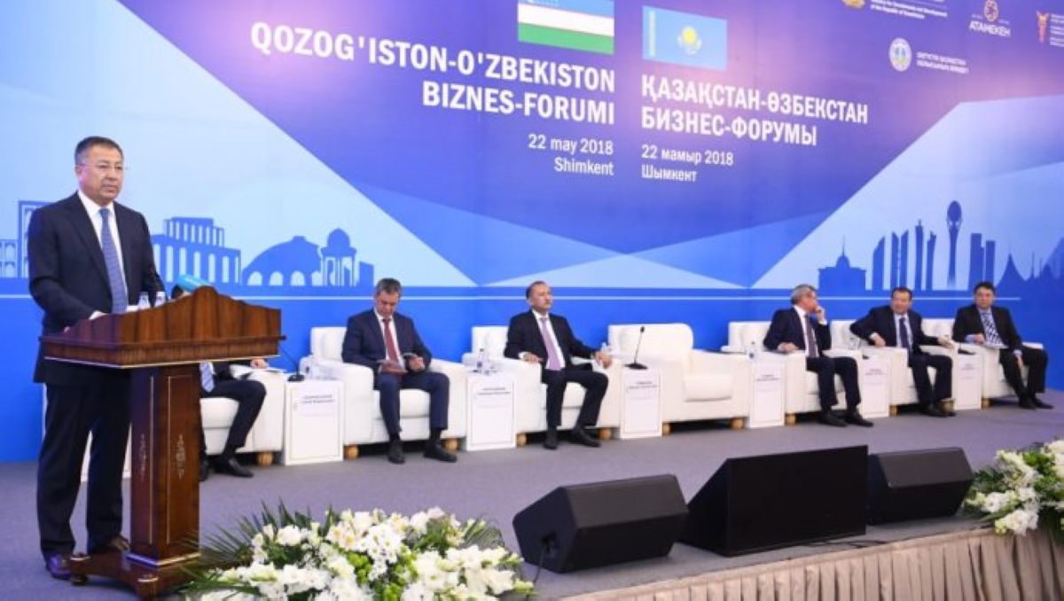 Қазақ-өзбек форумы: Кәсіпкерлер өрісі кеңеймек