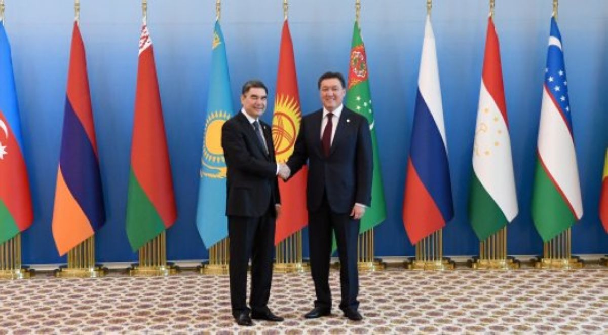  Мамин мен Түрікменстан президентінің кездесуі
