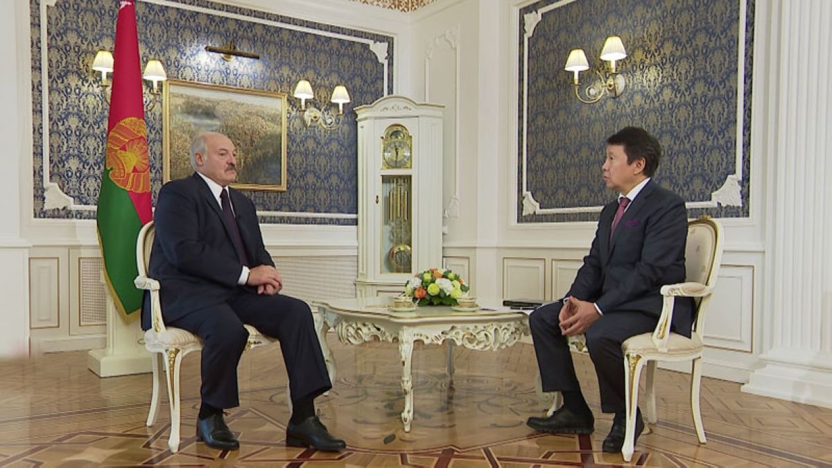 Беларусь Президенті "Хабарға" сұхбат берді