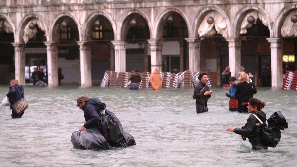 Венеция су астында қалды