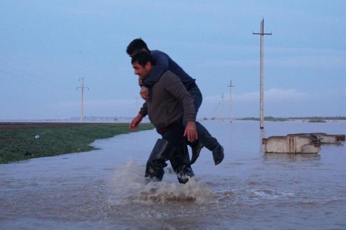 Түркістан облысы: Су астында қалған ауылдардан 5400 адам көшірілді