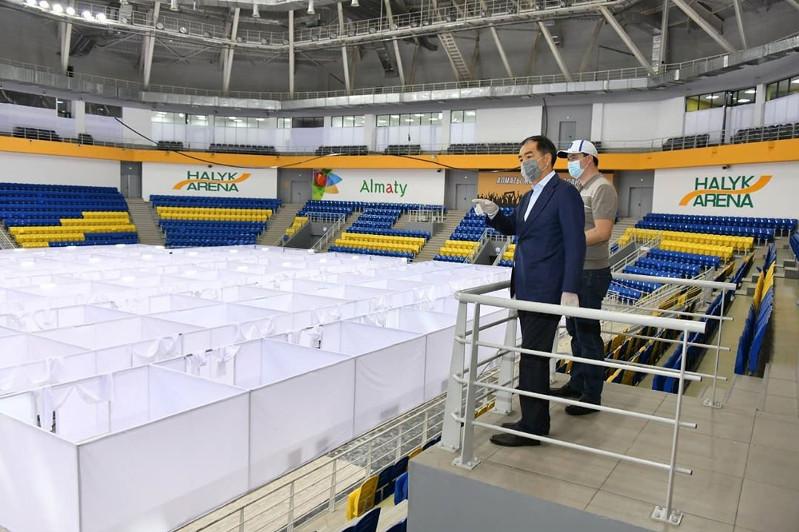 Бақытжан Сағынтаев Halyk Arena госпиталінде дайындық қалай жүріп жатқанын айтты