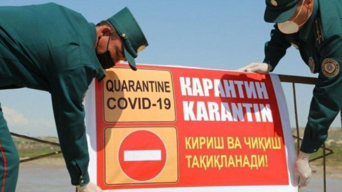 Карантин: Өзбекстанда көлік қозғалысы толығымен тоқтатылады