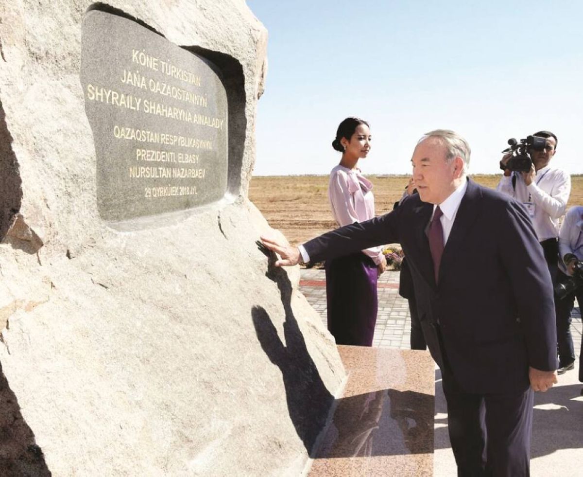 Нұрсұлтан Назарбаев: Түркістанды дамыту – халқымыз үшін қасиетті парыз