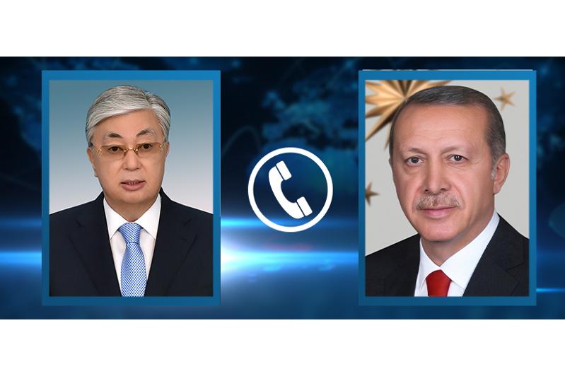 Мемлекет басшысы Режеп Тайип Ердоғанмен телефон арқылы сөйлесті