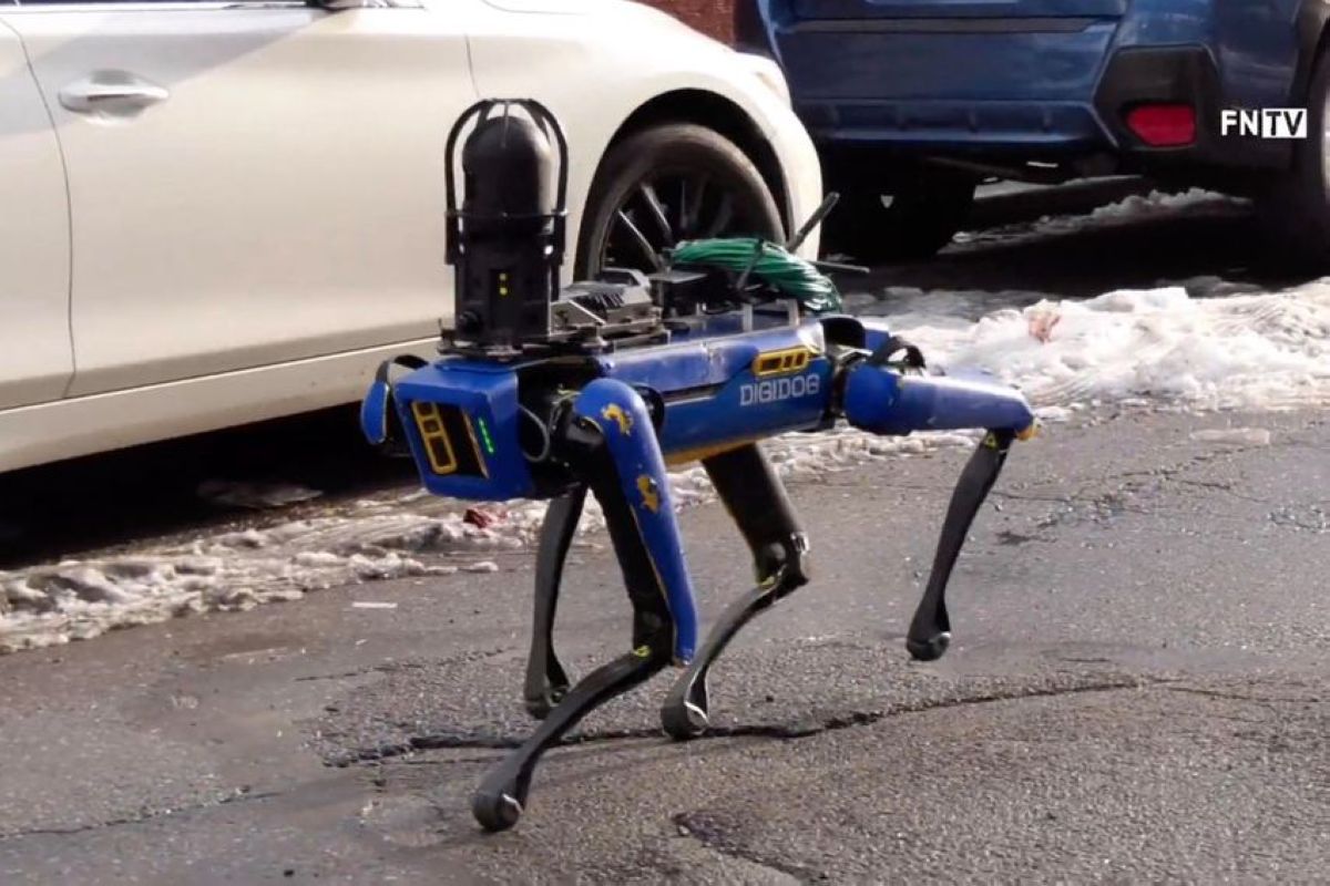 Нью-Йорк полицейлері робот иттерді пайдаланудан бас тартты