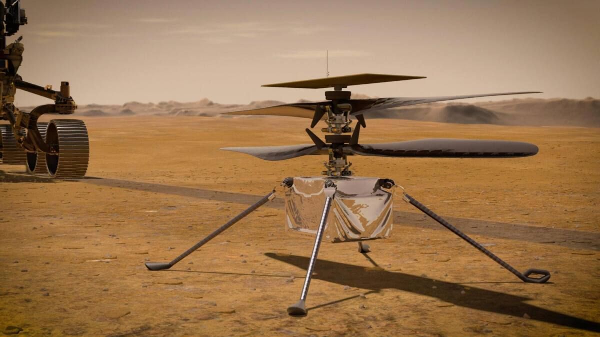 Ingenuity тікұшағы 11 сәуір күні Марста алғашқы рейсін жасайды