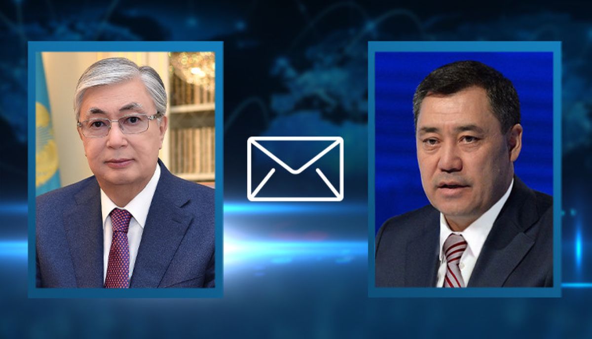 Мемлекет басшысы Қырғыз Республикасының президентіне жеделхат жолдады