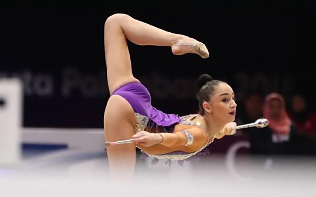 Көркем гимнастика: Алина Әділханова Азия чемпионы болды