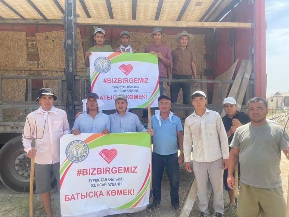 Түркістан облысынан Маңғыстауға 70 тоннадан астам мал азығы жөнелтілді