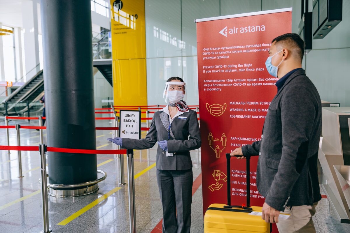 Air Astana жолаушылар салмағын ерікті түрде өлшей бастайды