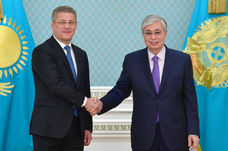Президент Башқұртстан Республикасының басшысын қабылдады