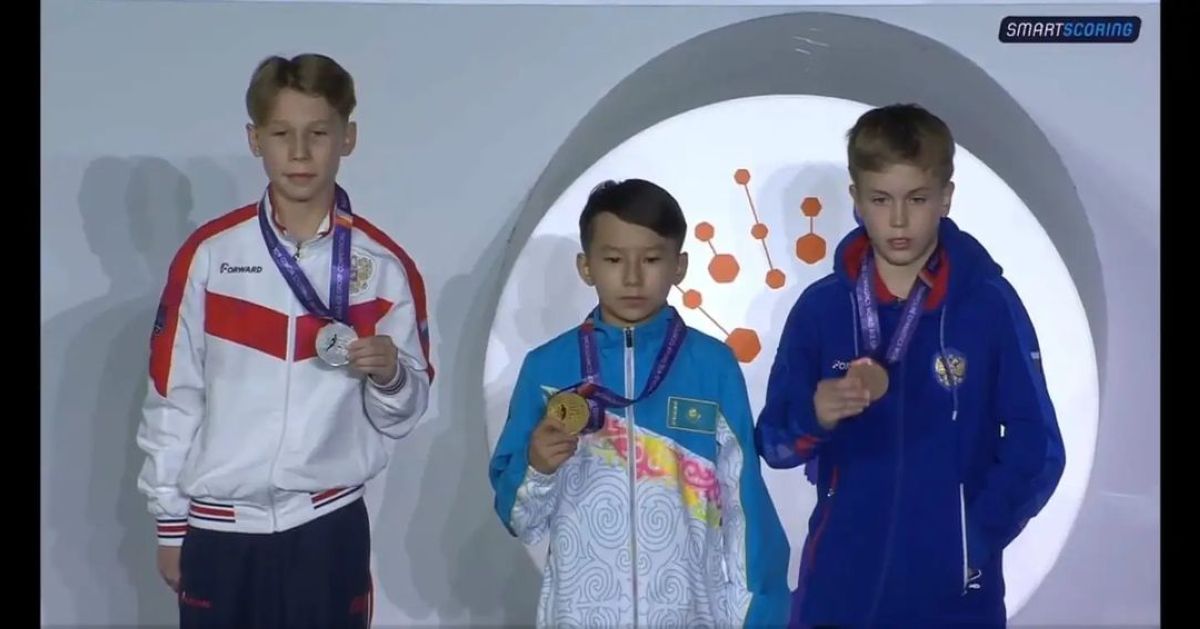 Қазақстандық 11 жастағы гимнаст әлем чемпионатында алтын алды (видео)