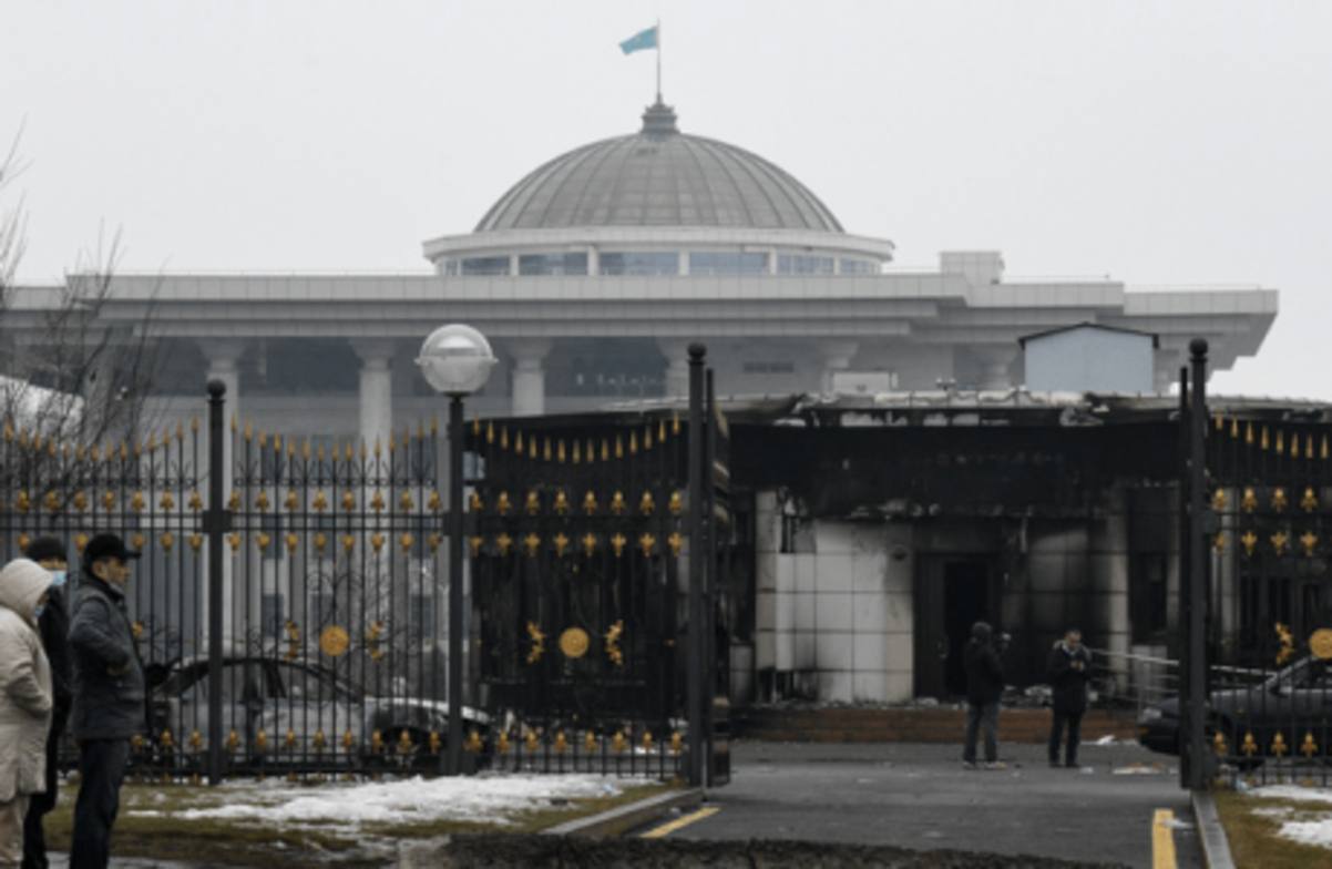 Алматыдағы Президент резиденциясы сүріледі