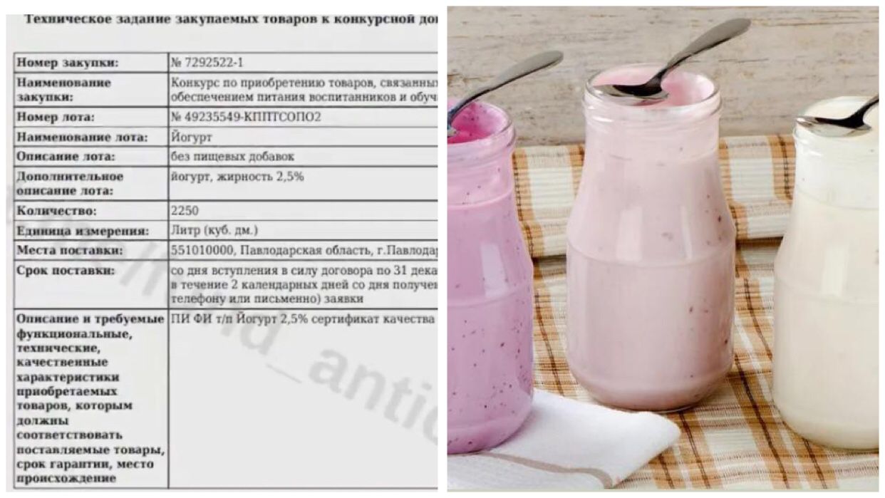 «180 мың теңгеге - 1 литр йогурт»:  Павлодарда ерекше тендер жарияланды (ВИДЕО)