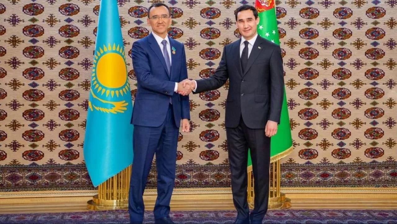 Мәулен Әшімбаев Түрікменстан Президентімен кездесті