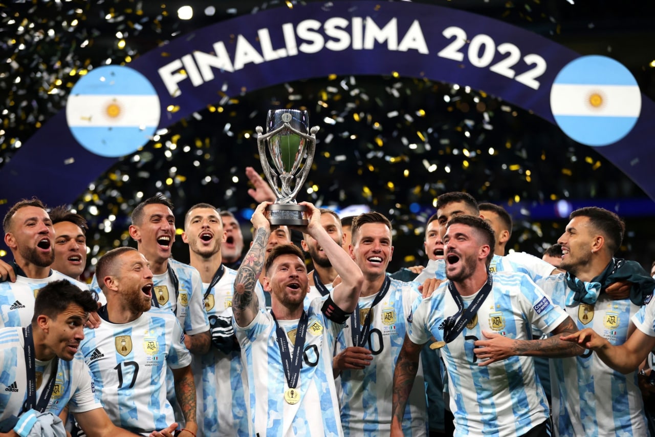 Аргентина - Финалиссима 2022 чемпионы