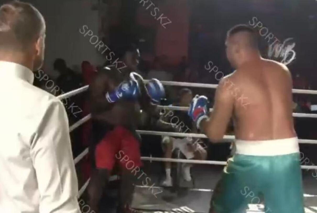 Нұрсұлтан Аманжолов угандалық боксшыны нокаутқа жіберді