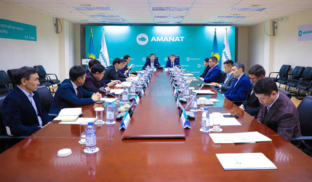 «AMANAT» партиясы жанынан Мұнай-газ саласы комитеті құрылды