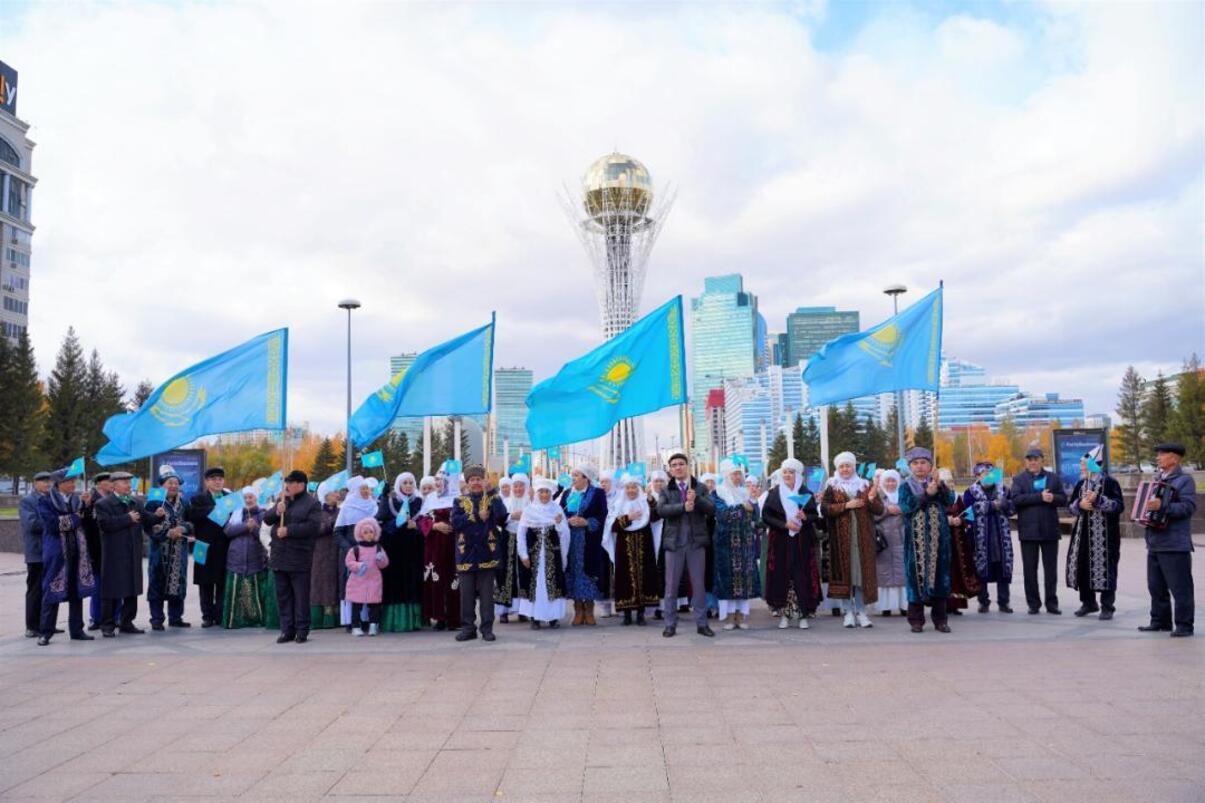Астаналық ардагерлер патриоттық челленджді жалғастырды