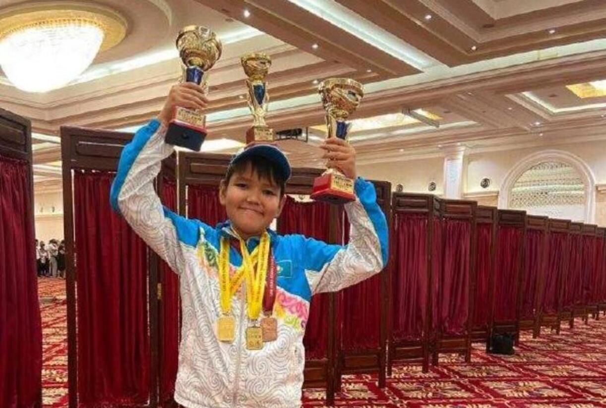 13 жастағы семейлік шахматшы оқушылар арасында Азия чемпионы атанды