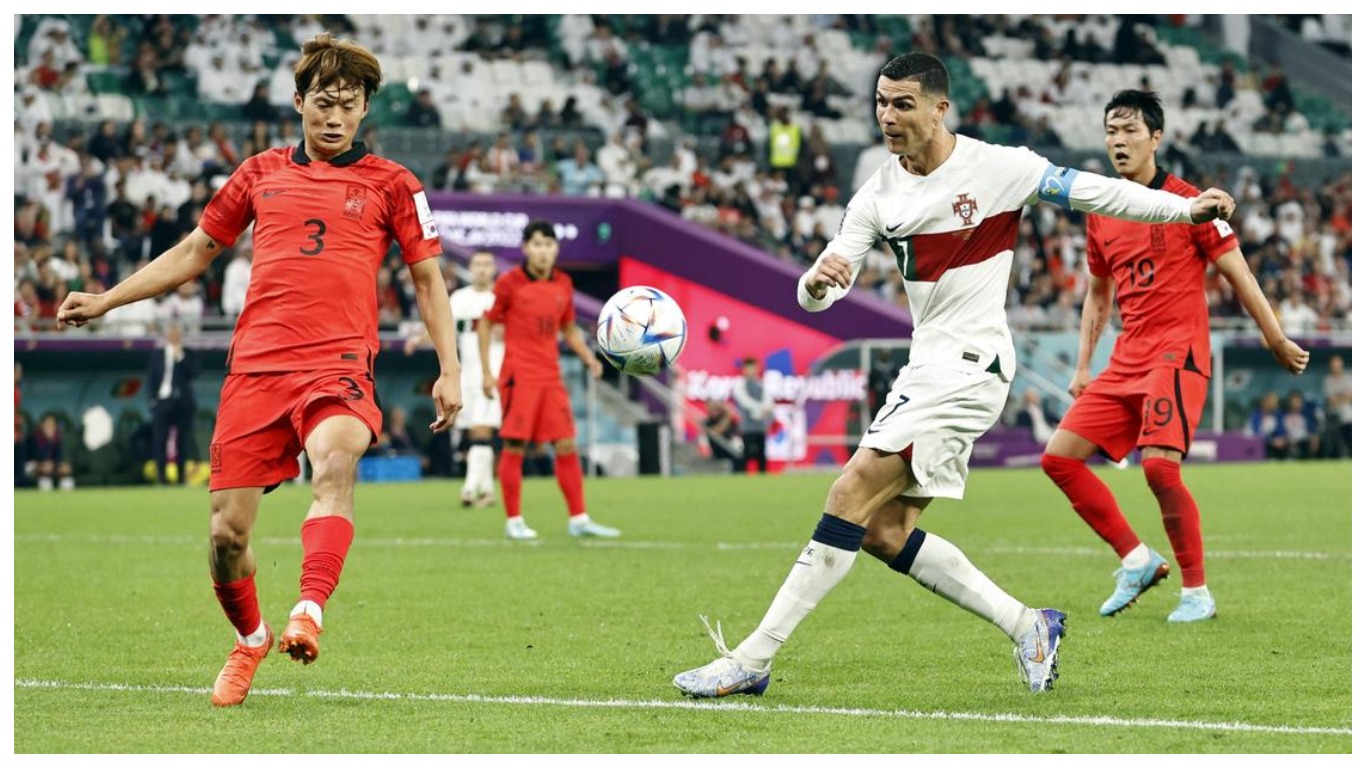 ӘЧ: Оңтүстік Корея құрамасы Португалияны жеңді