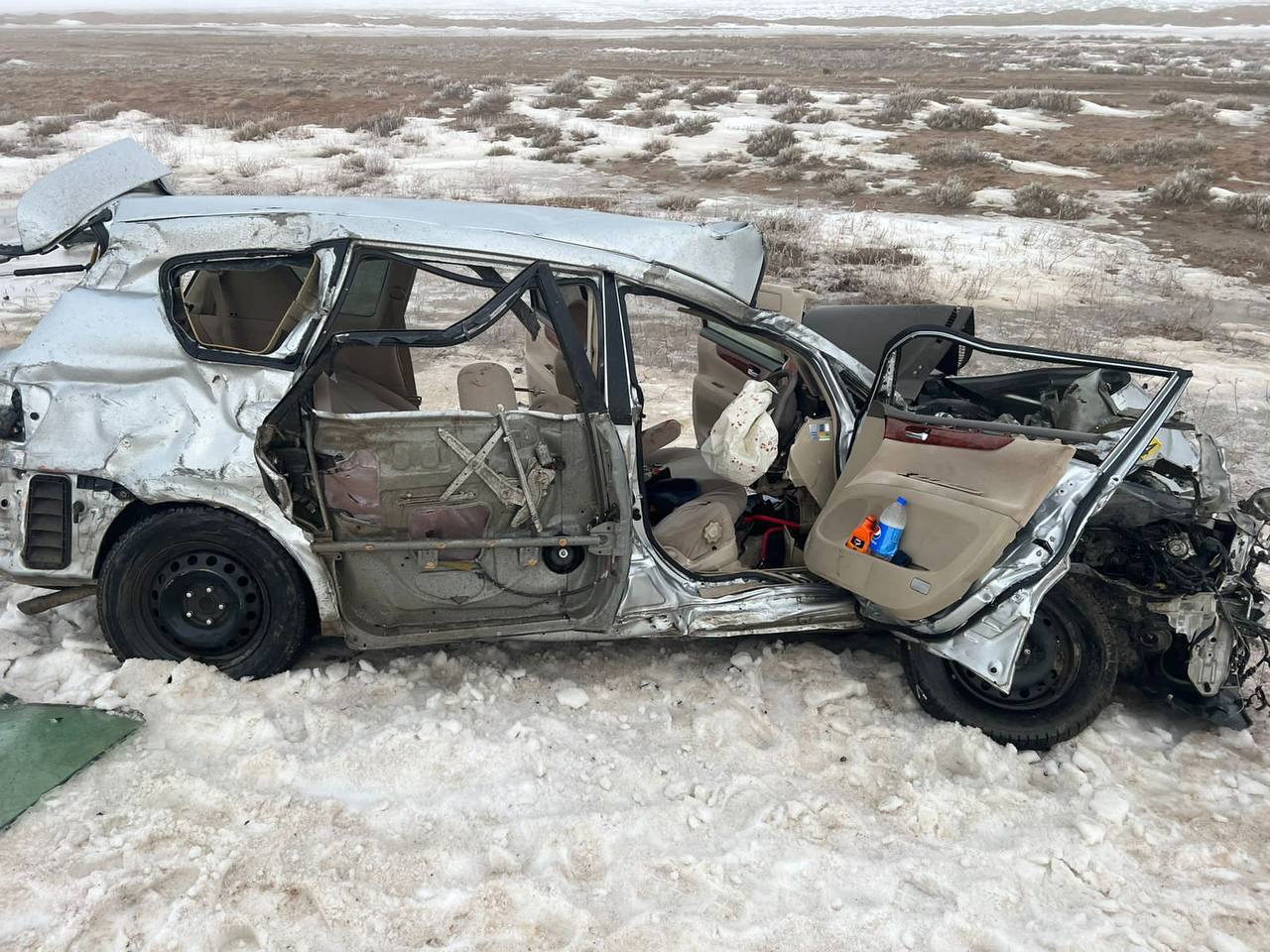 Атырау облысында жол апатынан 4 адам қаза тапты
