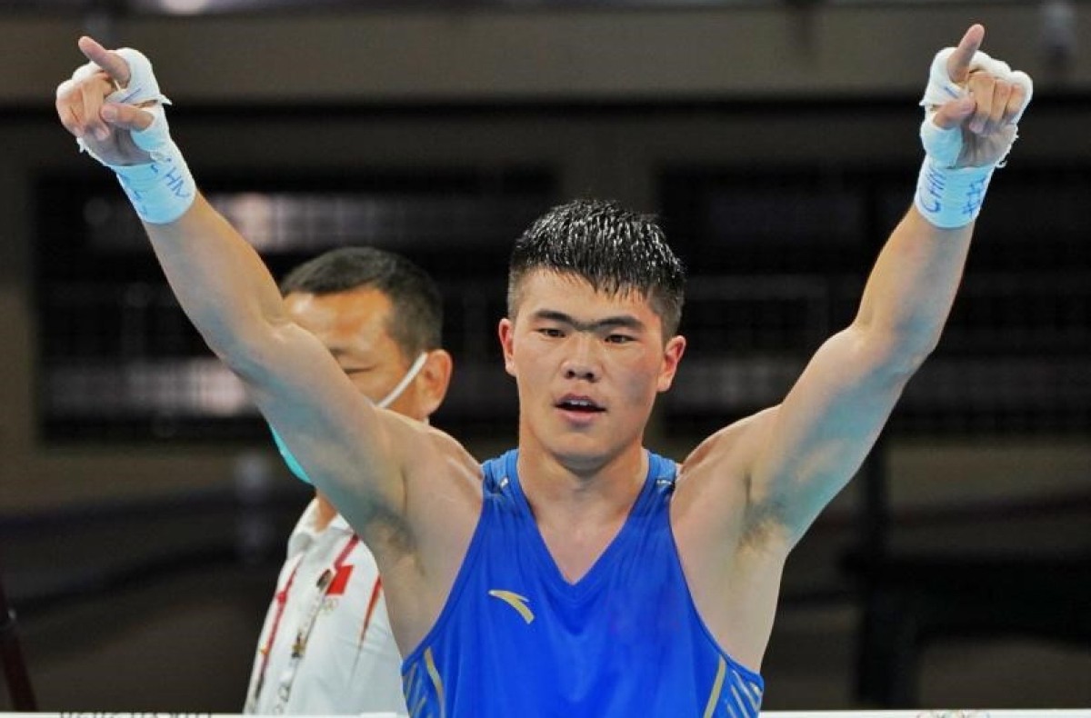 Азиада-2023: Қытай қазағы Тоқтарбек Таңатқан өзбекстандық әлем чемпионын жеңіп, финалға өтті