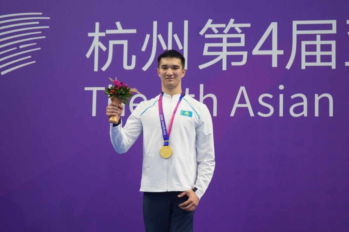 Пара Азиада – 2023: Диас Кенжебек жүзуден рекорд жаңартып, алтын медаль алды