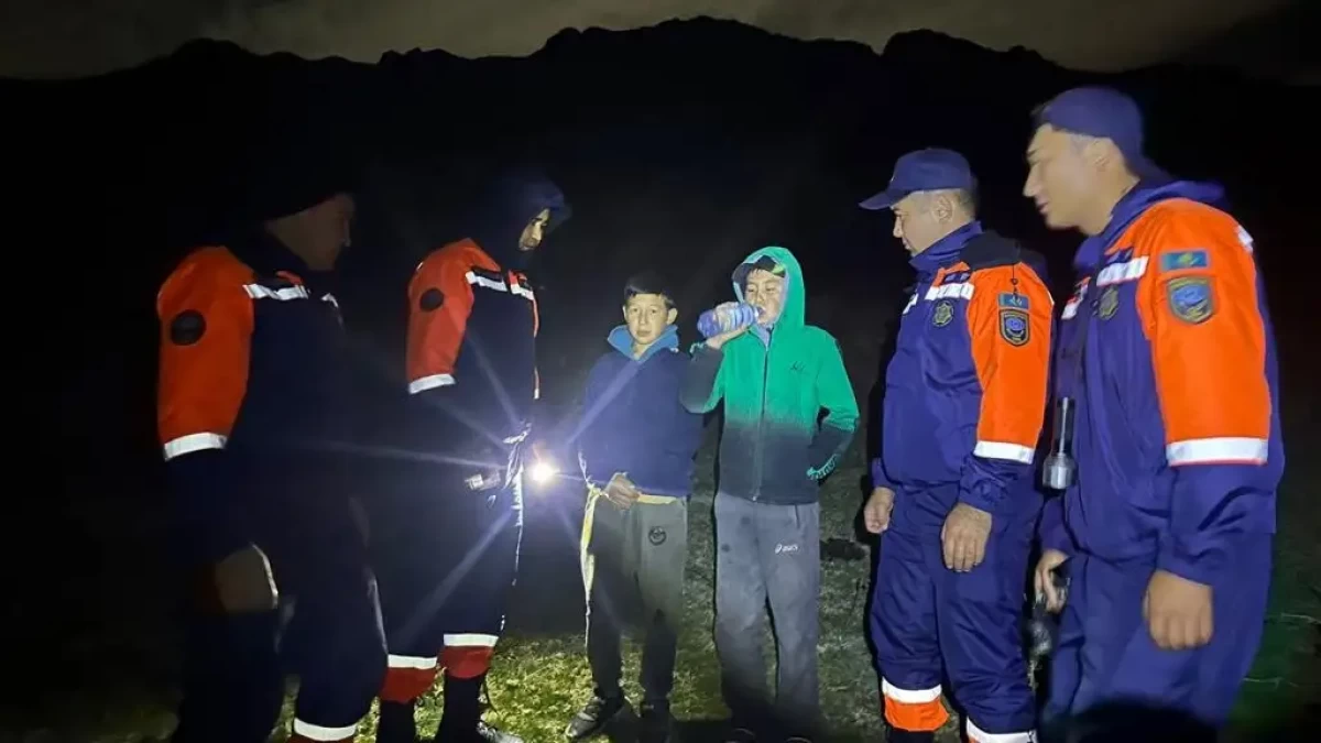 Мал іздеуге шығып, жоғалып кеткен: Түркістан облысында 2 бала құтқарылды