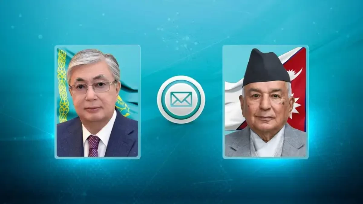 Мемлекет басшысы Непал президентіне көңіл айту жеделхатын жолдады